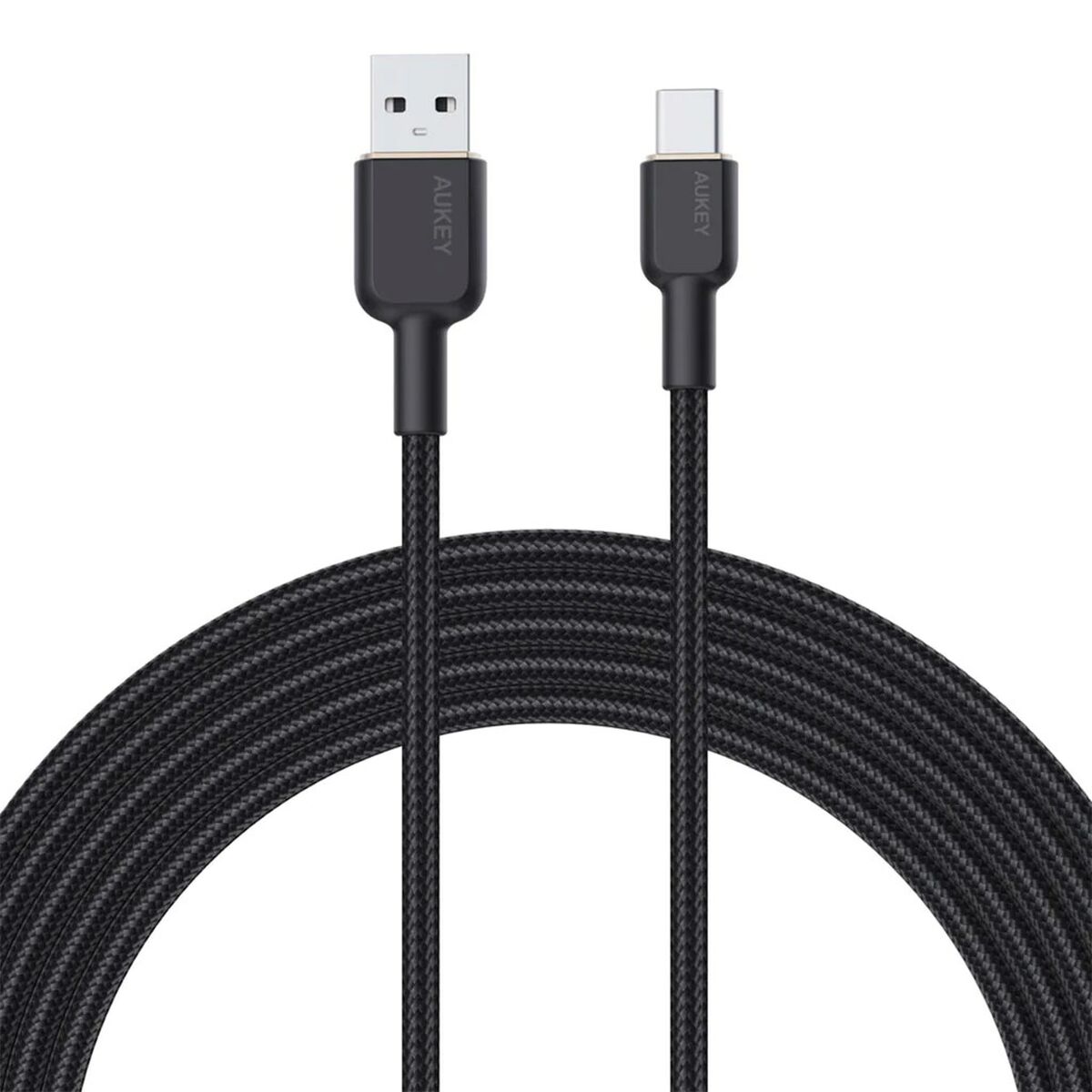 USB-C Kabel til USB Aukey CB-NAC1 Svart 1 m